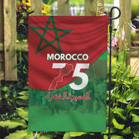 Morocco Green March Day Garden Flag One People - One Nation - Wonder Print Shop