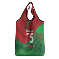 Morocco Green March Day Grocery Bag One People - One Nation - Wonder Print Shop