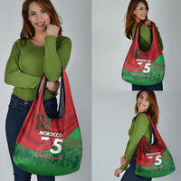 Morocco Green March Day Grocery Bag One People - One Nation - Wonder Print Shop