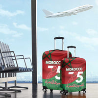 Morocco Green March Day Luggage Cover One People - One Nation - Wonder Print Shop