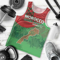 Morocco Green March Day Men Tank Top One People - One Nation - Wonder Print Shop