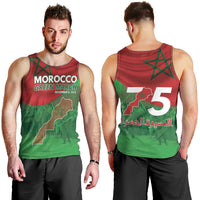 Morocco Green March Day Men Tank Top One People - One Nation - Wonder Print Shop