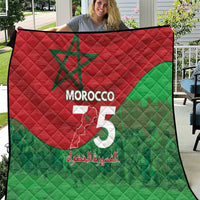 Morocco Green March Day Quilt One People - One Nation - Wonder Print Shop