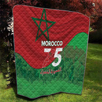 Morocco Green March Day Quilt One People - One Nation - Wonder Print Shop