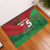 Morocco Green March Day Rubber Doormat One People - One Nation - Wonder Print Shop