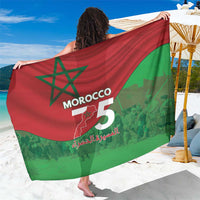 Morocco Green March Day Sarong One People - One Nation - Wonder Print Shop
