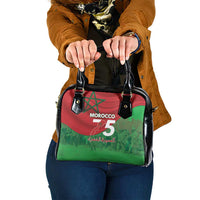 Morocco Green March Day Shoulder Handbag One People - One Nation - Wonder Print Shop