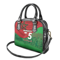 Morocco Green March Day Shoulder Handbag One People - One Nation - Wonder Print Shop