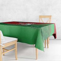 Morocco Green March Day Tablecloth One People - One Nation - Wonder Print Shop