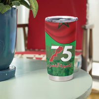 Morocco Green March Day Tumbler Cup One People - One Nation - Wonder Print Shop