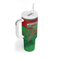 Morocco Green March Day Tumbler With Handle One People - One Nation - Wonder Print Shop