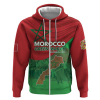 Morocco Green March Day Zip Hoodie One People - One Nation - Wonder Print Shop