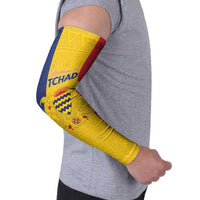 Chad Arm Sleeves Coat Of Arms - Flag Style - Wonder Print Shop