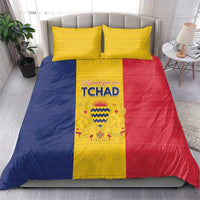 Chad Bedding Set Coat Of Arms - Flag Style - Wonder Print Shop