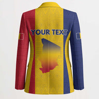 Personalized Chad Blazer Coat Of Arms - Flag Style - Wonder Print Shop