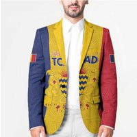 Personalized Chad Blazer Coat Of Arms - Flag Style - Wonder Print Shop