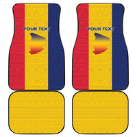 Chad Car Mats Coat Of Arms - Flag Style - Wonder Print Shop