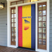 Chad Door Cover Coat Of Arms - Flag Style - Wonder Print Shop