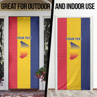 Chad Door Cover Coat Of Arms - Flag Style - Wonder Print Shop