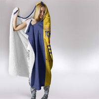 Chad Hooded Blanket Coat Of Arms - Flag Style - Wonder Print Shop