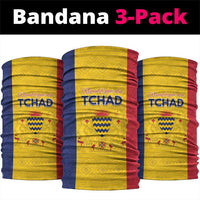 Chad Neck Gaiter Coat Of Arms - Flag Style - Wonder Print Shop