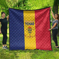 Chad Quilt Coat Of Arms - Flag Style - Wonder Print Shop