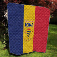 Chad Quilt Coat Of Arms - Flag Style - Wonder Print Shop