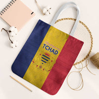 Chad Tote Bag Coat Of Arms - Flag Style - Wonder Print Shop