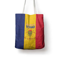 Chad Tote Bag Coat Of Arms - Flag Style - Wonder Print Shop