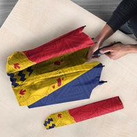 Chad Umbrella Coat Of Arms - Flag Style - Wonder Print Shop