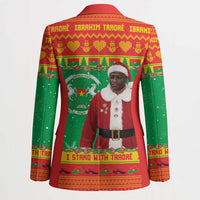 Burkina Faso Christmas Blazer I Stand With Traore - Wonder Print Shop