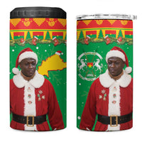 Burkina Faso Christmas 4 in 1 Can Cooler Tumbler I Stand With Traore - Wonder Print Shop