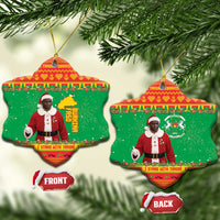 Burkina Faso Christmas Ceramic Ornament I Stand With Traore - Wonder Print Shop