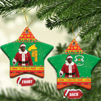 Burkina Faso Christmas Ceramic Ornament I Stand With Traore - Wonder Print Shop
