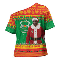 Burkina Faso Christmas Cross Shoulder Shirt I Stand With Traore - Wonder Print Shop