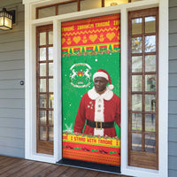 Burkina Faso Christmas Door Cover I Stand With Traore - Wonder Print Shop
