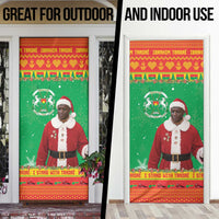 Burkina Faso Christmas Door Cover I Stand With Traore - Wonder Print Shop