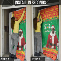 Burkina Faso Christmas Door Cover I Stand With Traore - Wonder Print Shop