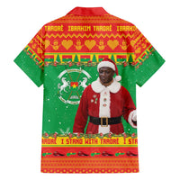 Burkina Faso Christmas Family Matching Long Sleeve Bodycon Dress and Hawaiian Shirt I Stand With Traore - Wonder Print Shop