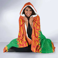 Burkina Faso Christmas Hooded Blanket I Stand With Traore - Wonder Print Shop