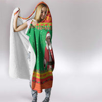 Burkina Faso Christmas Hooded Blanket I Stand With Traore - Wonder Print Shop