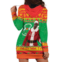 Burkina Faso Christmas Hoodie Dress I Stand With Traore - Wonder Print Shop