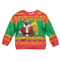 Burkina Faso Christmas Kid Ugly Christmas Sweater I Stand With Traore - Wonder Print Shop