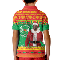Burkina Faso Christmas Kid Polo Shirt I Stand With Traore - Wonder Print Shop