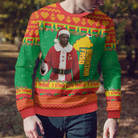 Burkina Faso Christmas Ugly Christmas Sweater I Stand With Traore - Wonder Print Shop
