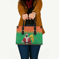 Burkina Faso Christmas Leather Bag I Stand With Traore - Wonder Print Shop