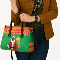 Burkina Faso Christmas Leather Bag I Stand With Traore - Wonder Print Shop