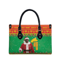 Burkina Faso Christmas Leather Bag I Stand With Traore - Wonder Print Shop
