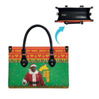 Burkina Faso Christmas Leather Bag I Stand With Traore - Wonder Print Shop