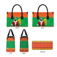 Burkina Faso Christmas Leather Bag I Stand With Traore - Wonder Print Shop